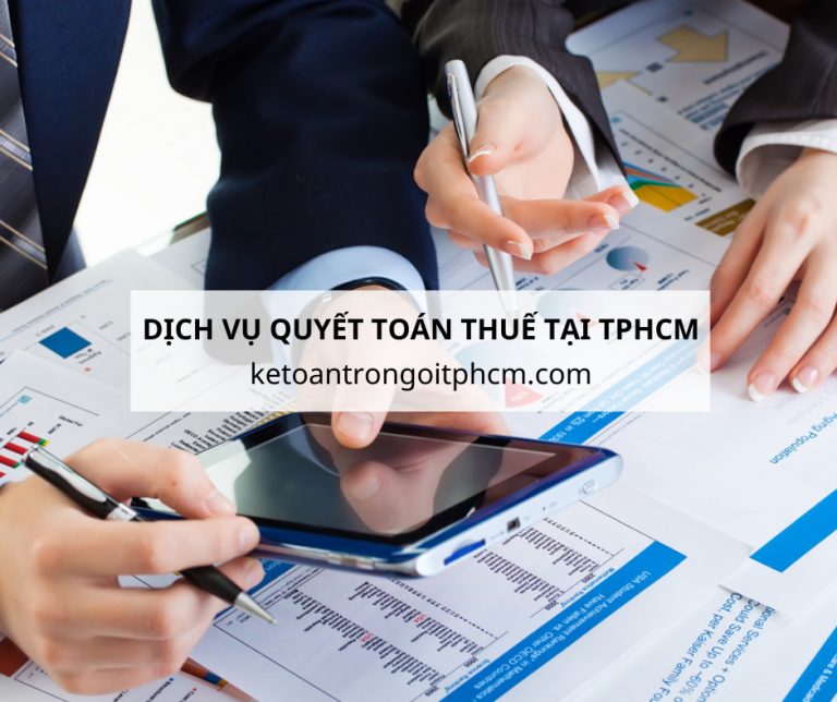 dịch vụ quyết toán thuế tại tphcm